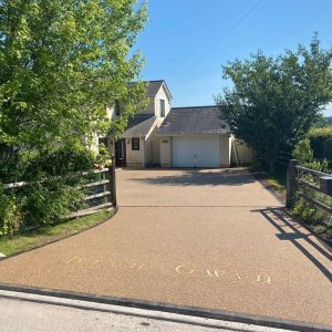 Modern Driveway Design in Monmouthshire
